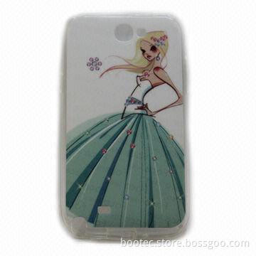Transparent Case with IMD Technology, Made of TPU